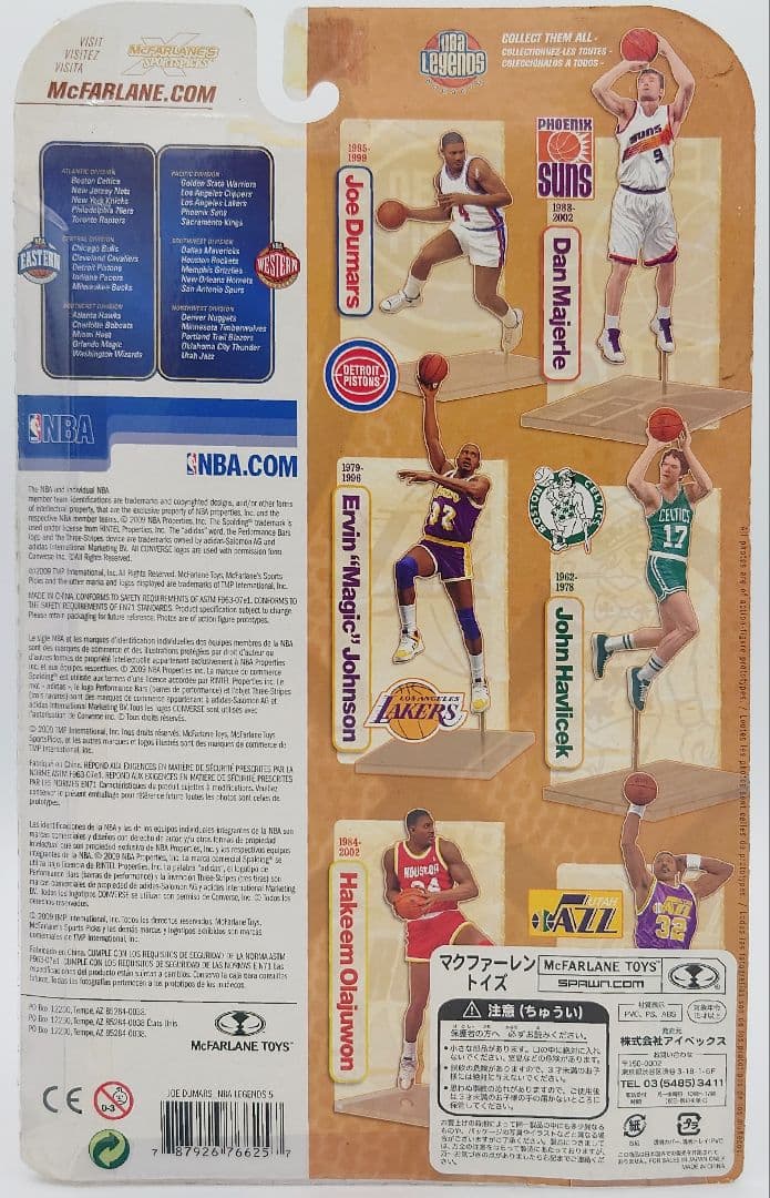 【希少】Mcfarlane NBA JOE DUMARS