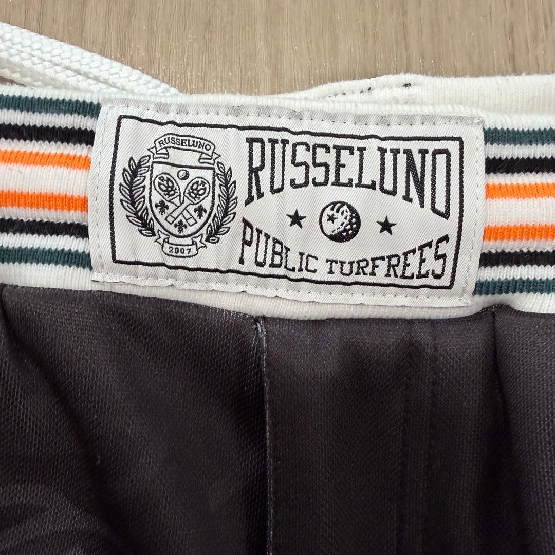 Russeluno ペイズリー柄 ブラックパンツ