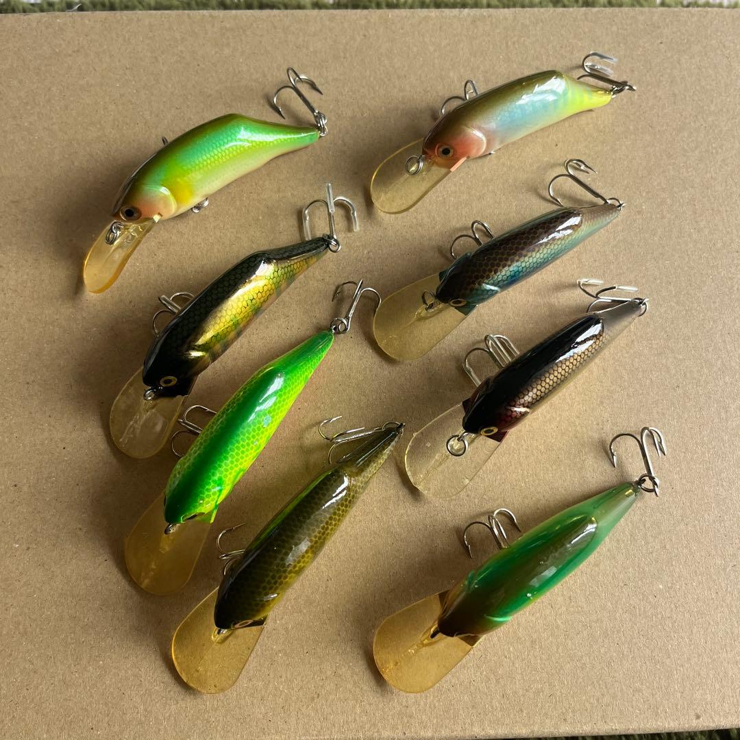 メガバス　ベイトX　8個セット　オールド