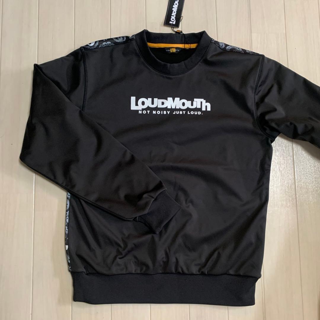 新品■15,400円【ラウドマウス ゴルフ】メンズ　トレーナー　ウェア　M