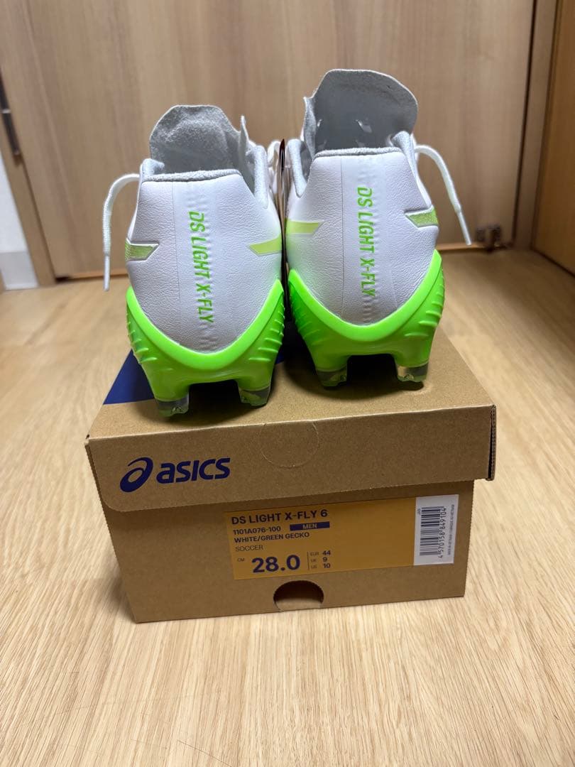 asics DS LIGHT X-FLY 8 28.0cm ホワイト/グリーン