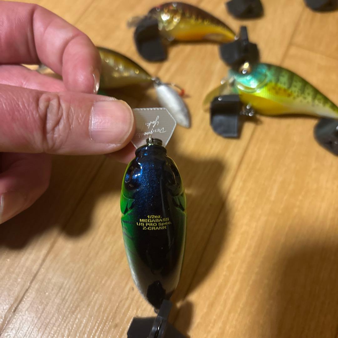 希少品有　メガバスクランクベイト 5本セット未使用品