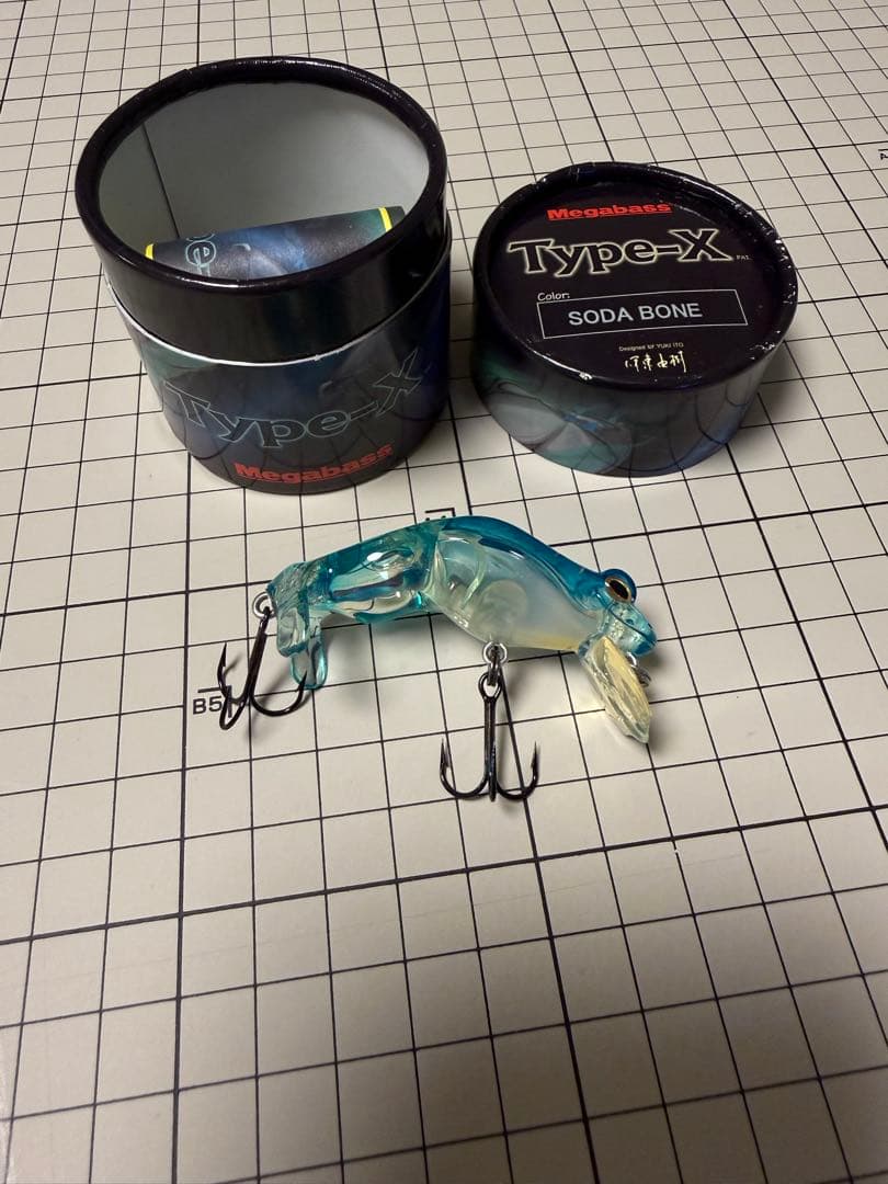 Megabass Type-X Soda Bone クランクベイト