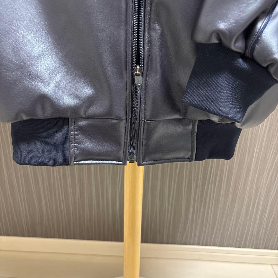 Mizuno 野球ジャケット グランドコート紺