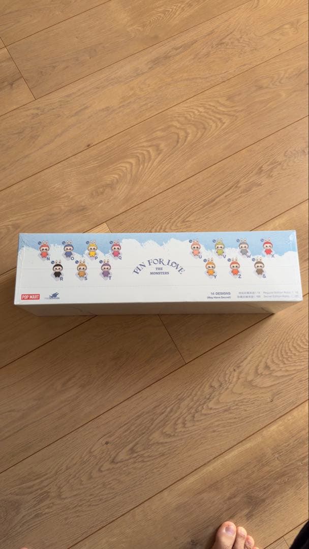 【正規品】PIN FOR LOVEピンフォーラブ　イニシャル後半アソート　ラブブ