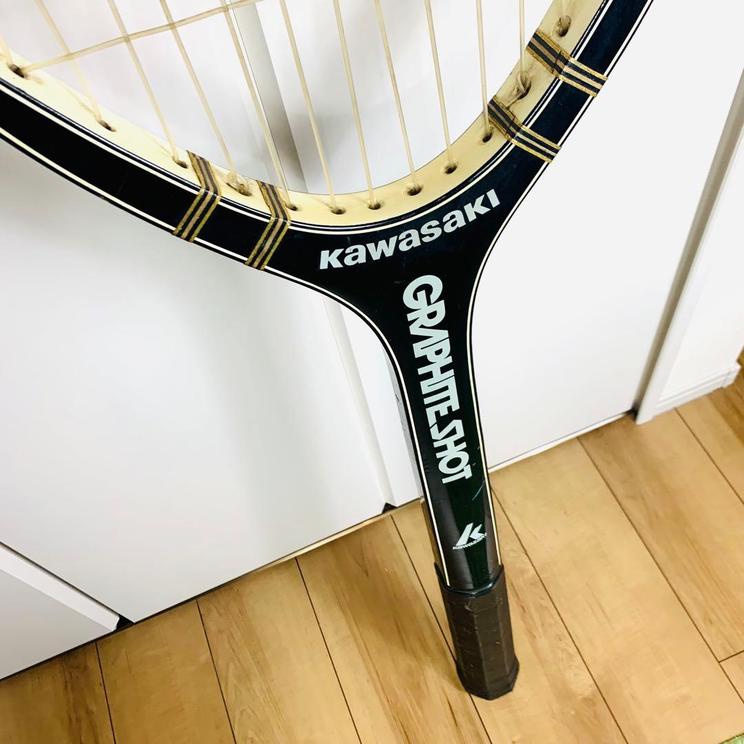 【特大サイズ】Kawasaki GRAPHITE SHOT 巨大テニスラケット
