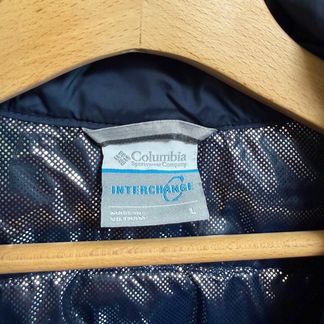 Columbia ウェアセット L オムニヒート 3WAY ブラック　ブルー