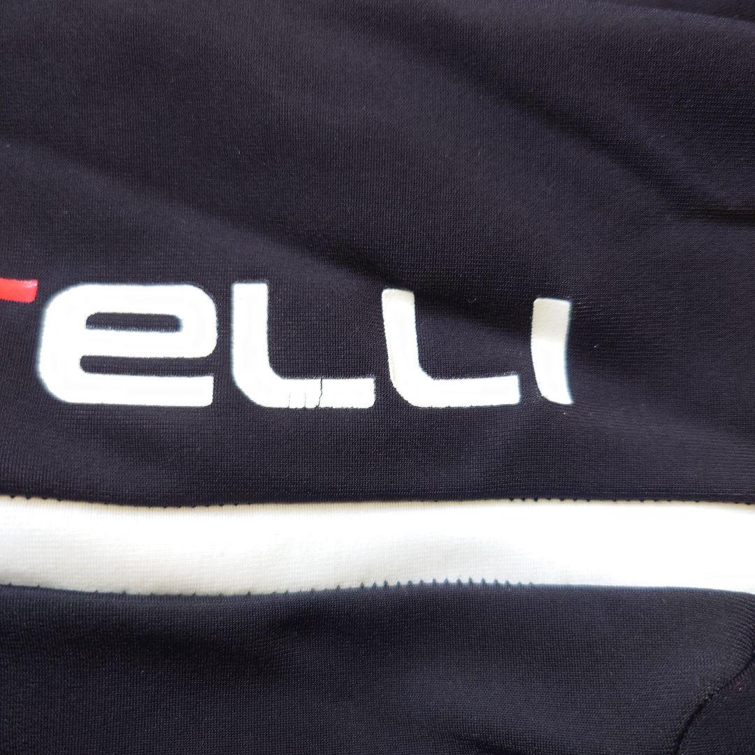 CASTELLI カステリ ROSSO CORSA 冬用ビブタイツ ブラック