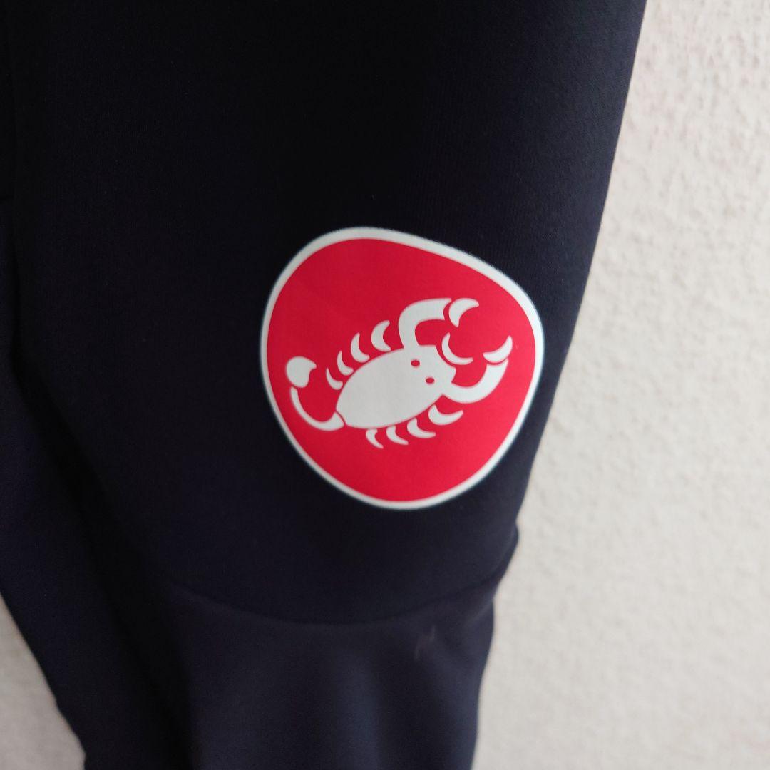 CASTELLI カステリ ROSSO CORSA 冬用ビブタイツ ブラック