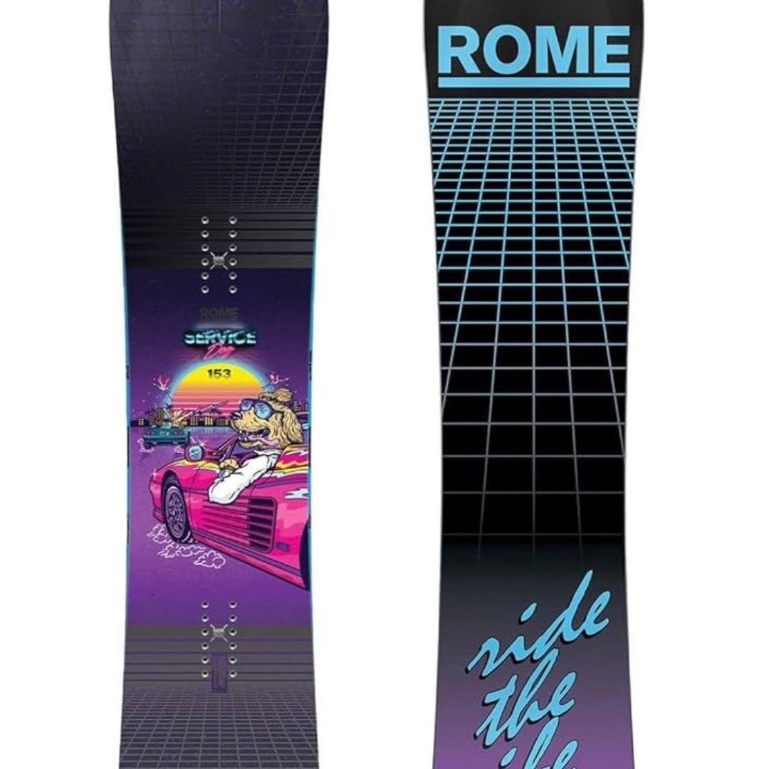 ROME SDS スノーボード 板 153cm パウダーボード