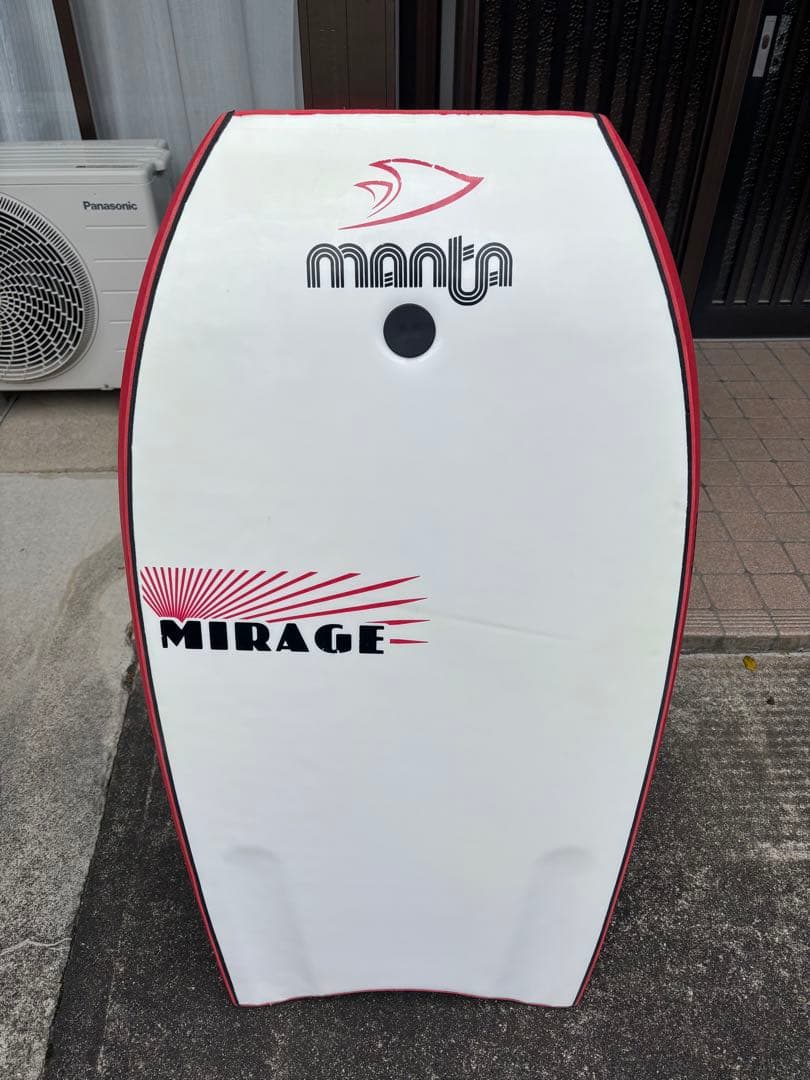 【美品】manta ボディボード ストラップ付き　ケース付き