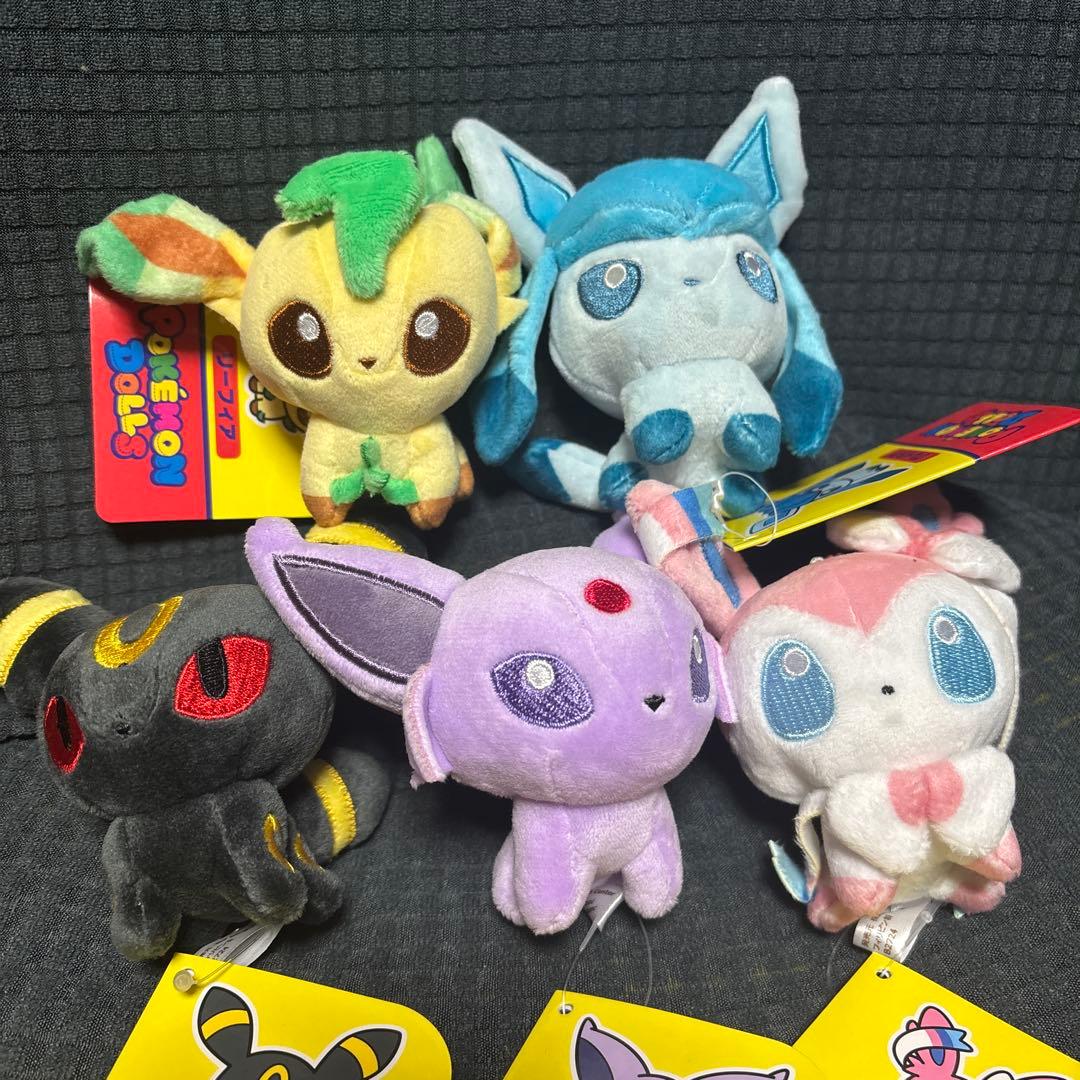 ポケモンセンター　ドールズ　マスコット　もっちり　ドールズ　ぬいぐるみ　ブイズ
