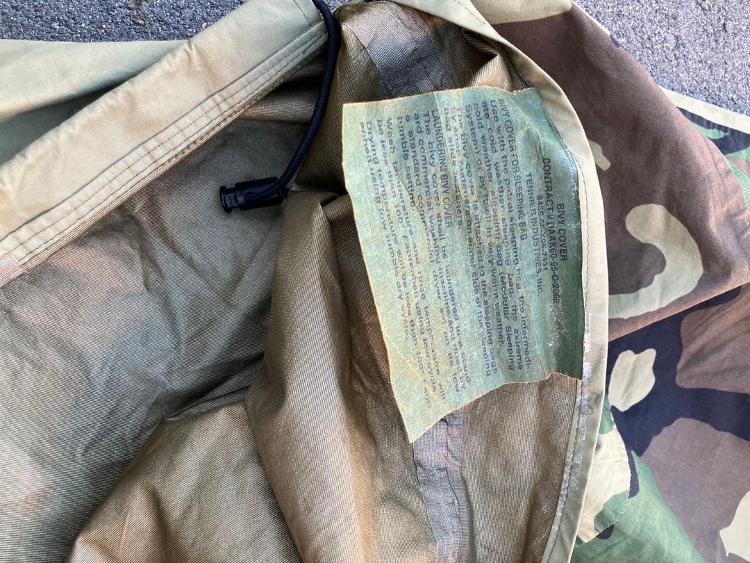 米軍　ビビィカバー　スリーピングマット