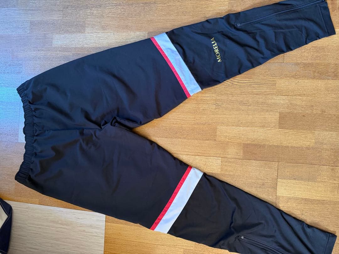 【ミラノ】Mizuno Morelia 長袖　 2XL ブラック　上下
