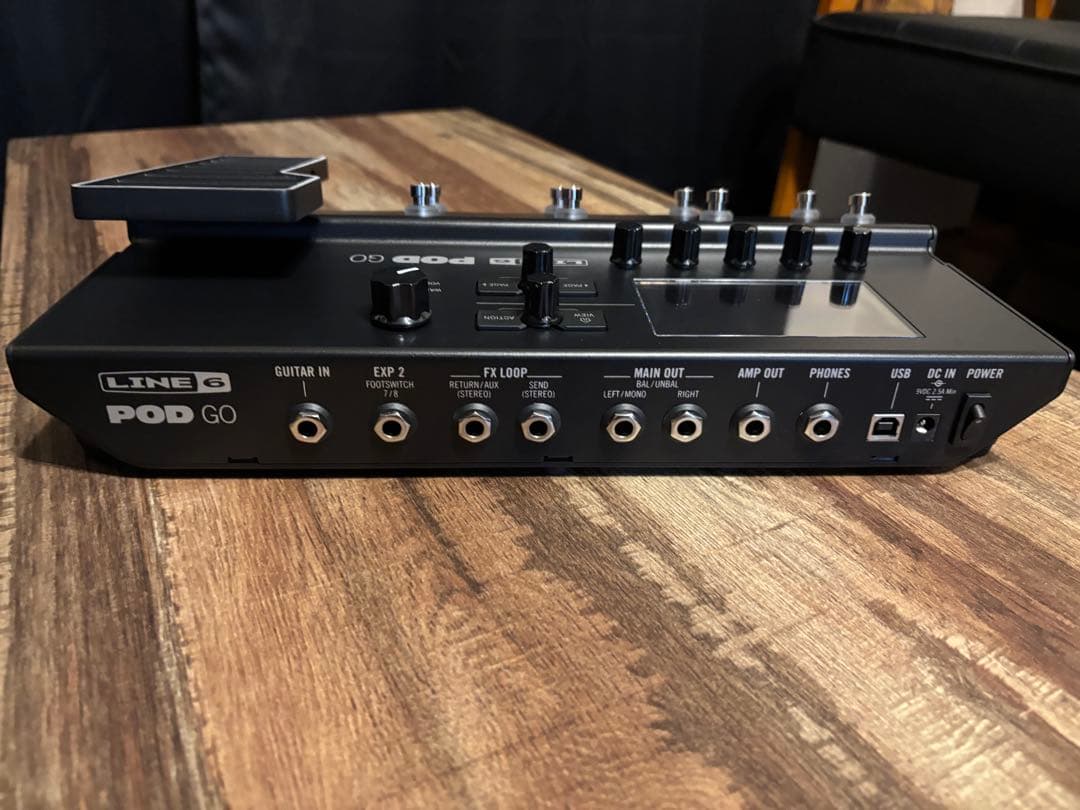 【ほぼ新品美品】LINE 6 POD GO ギターエフェクター