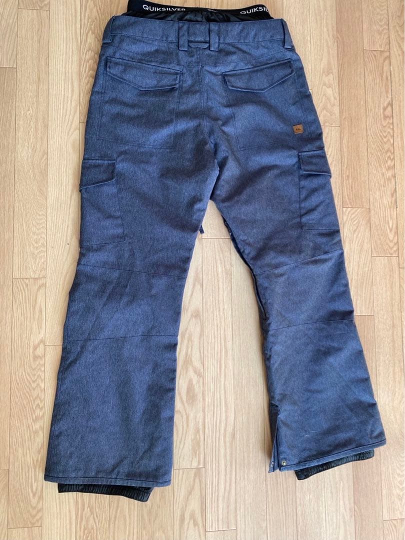美品　L QUIKSILVER クイックシルバースノーボード ウェア　パンツ