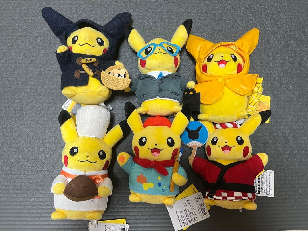 ピカチュウ　ごっこ&マンスリー　プライズ　非売品小物　まとめ売り　計20点