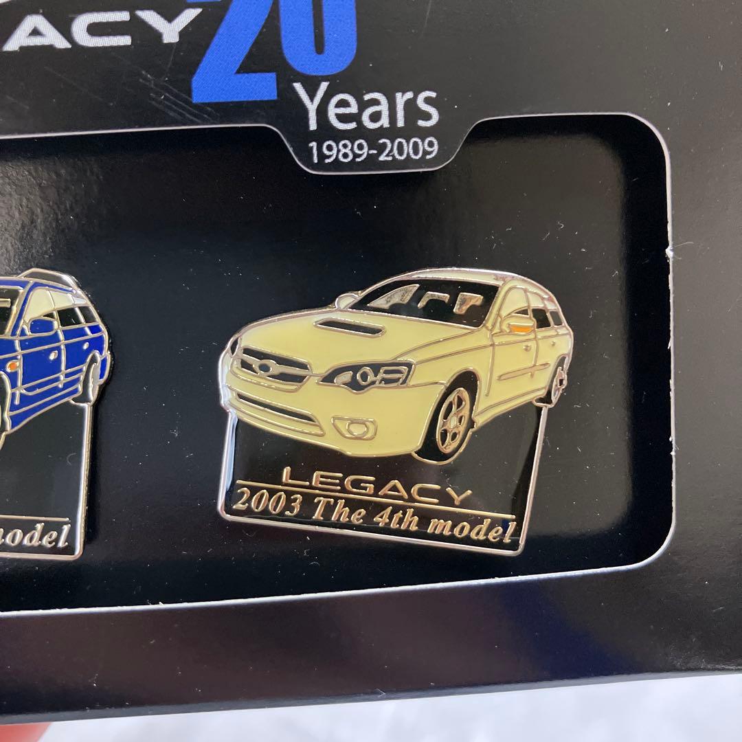 スバル レガシー 20周年記念ピンバッジセット