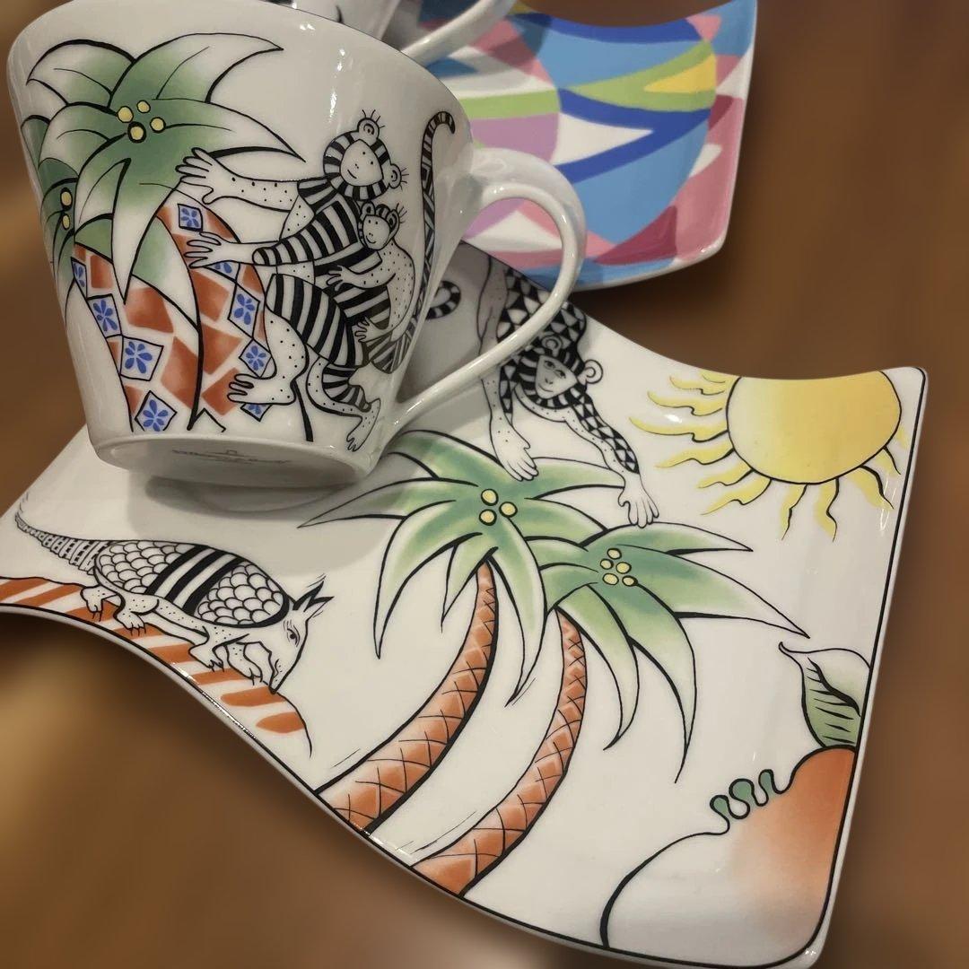 Villeroy&Boch カップ＆プラター　2セット 未使用品