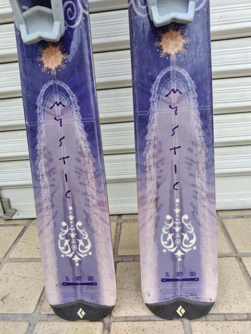  mystic 158cm スキー板/ビンディング付き