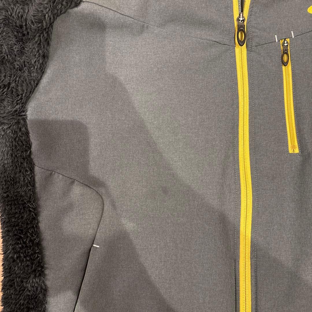Oakley フリースジャケット XL グレー/ブラック