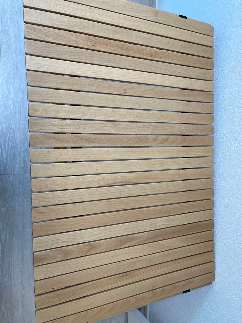 (美品)(おまけ付)ハイランダー ウッドロールテーブル 90