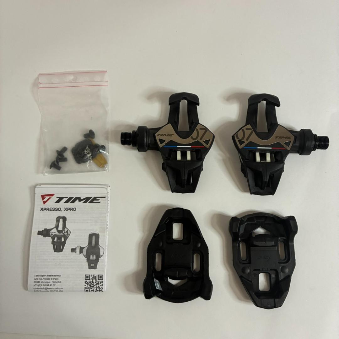 【未使用】TIME Xpresso 7 ペダル ブラック ロードバイク用