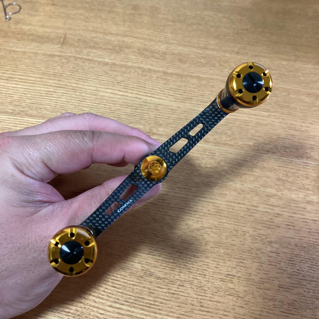美品　ダイワ　6角軸用　ゴメクサス100mm ダブルハンドル　スタンド　セット
