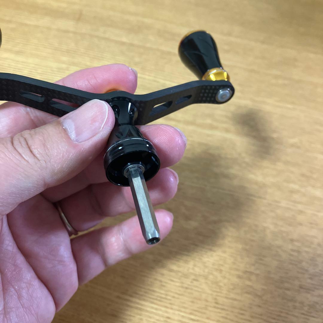 美品　ダイワ　6角軸用　ゴメクサス100mm ダブルハンドル　スタンド　セット
