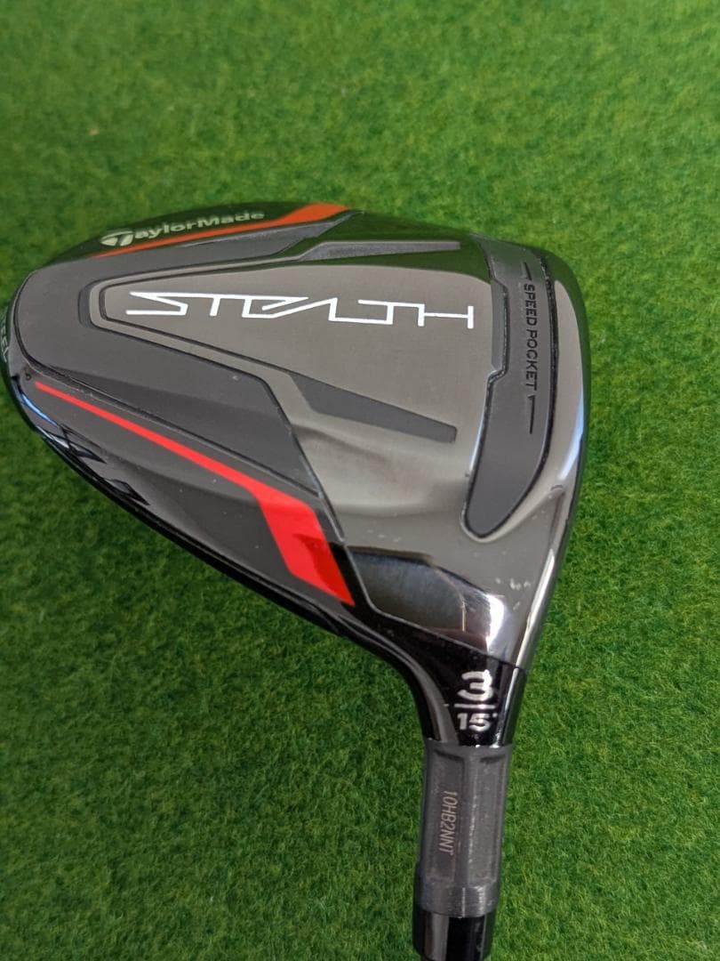 Z*h様 【美品】テーラーメイド STEALTH 3W 15° 純正フレックスS