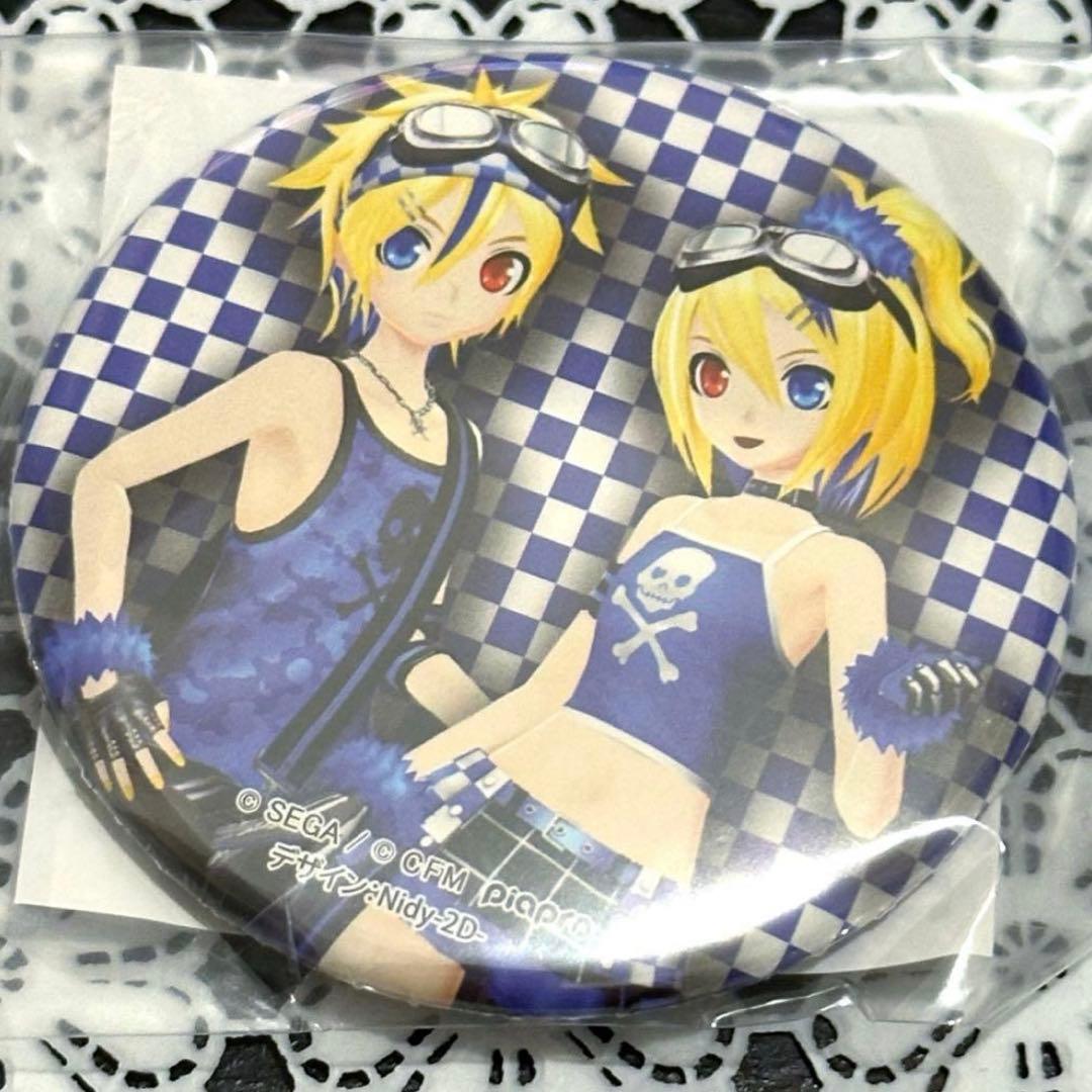 【鏡音リンレン】 ジョイポリス DAIBA be DIVA X 缶バッジ 2点