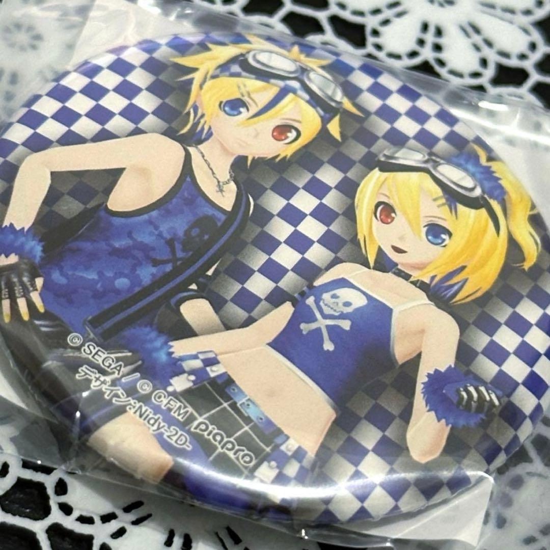 【鏡音リンレン】 ジョイポリス DAIBA be DIVA X 缶バッジ 2点