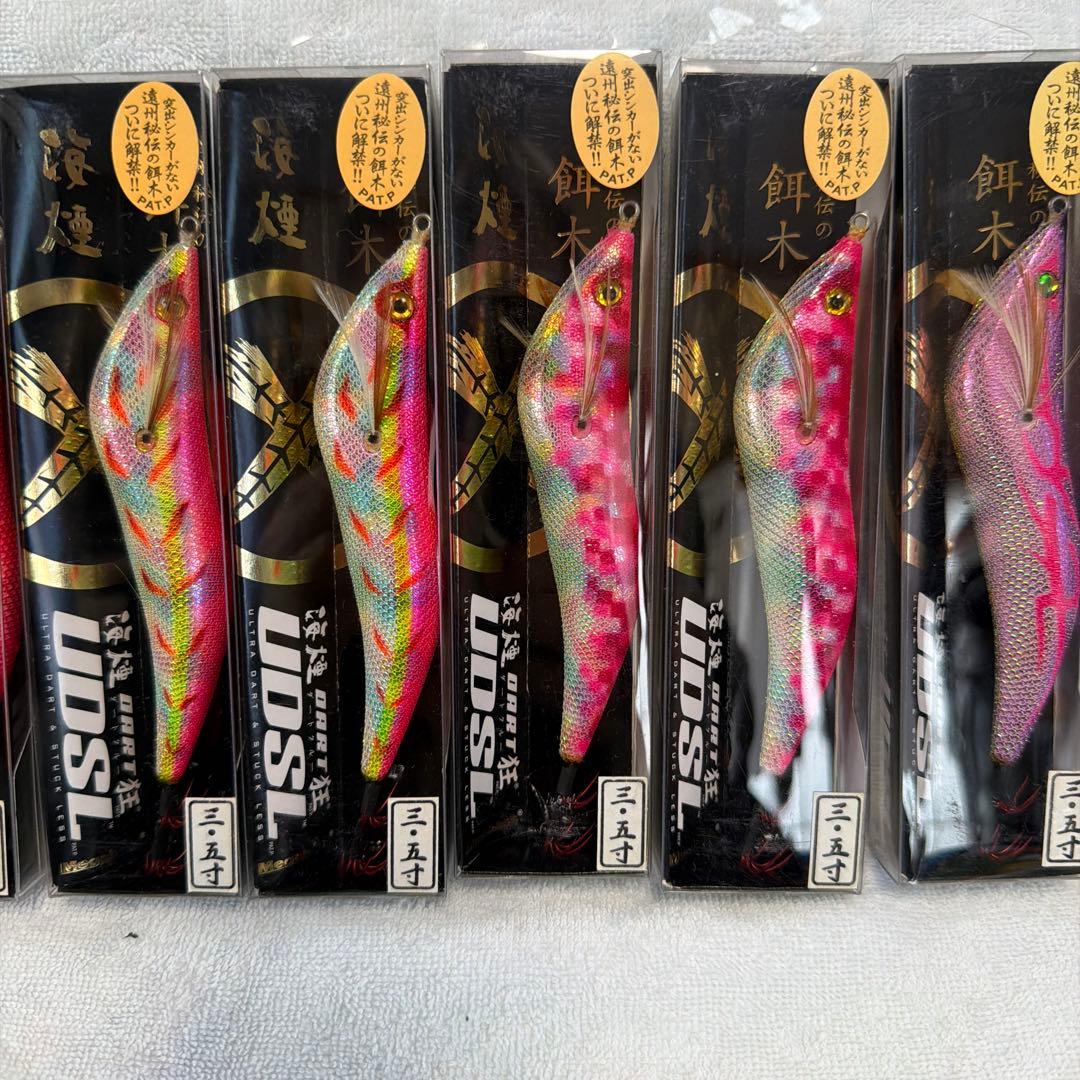 海煙DART狂UDSL 3.5寸 エギ 5個 海煙DART狂3.5寸2個セット
