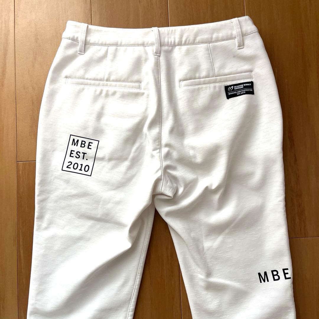 【MBE】マスターバニーエディション ゴルフパンツ M白レディース