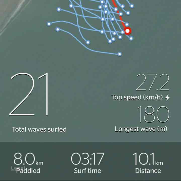 リップカールsearchGPS(GPS時計)