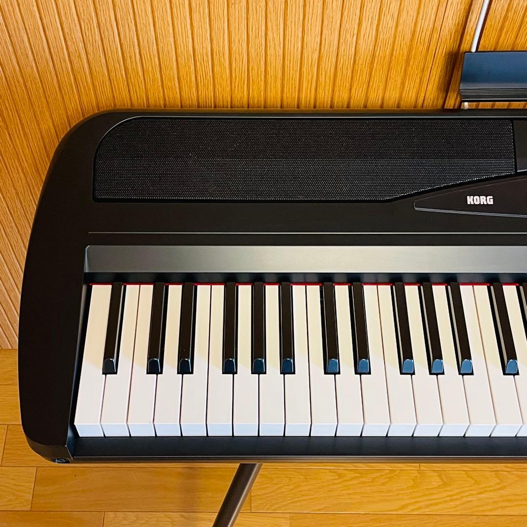 【極美品】KORGコルグ SP-280-BK 電子ピアノ 88鍵 ソフトケース付