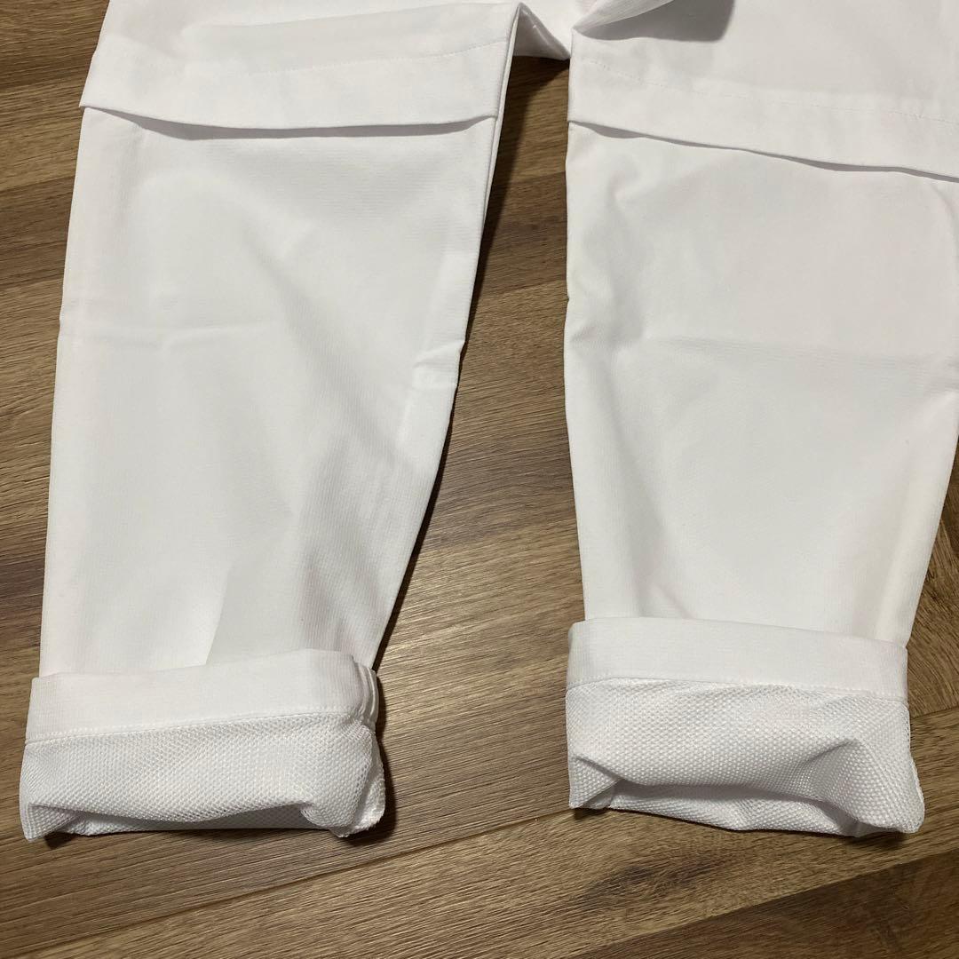 新品♡パーリーゲイツ♡ロングパンツ♡ホワイト♡ストレッチ♡S
