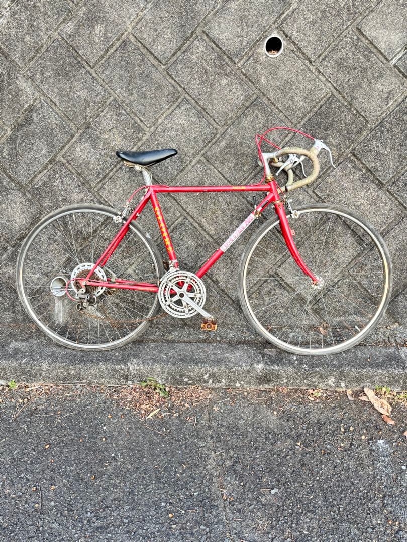 ヴィンテージロードバイク　クロモリロード