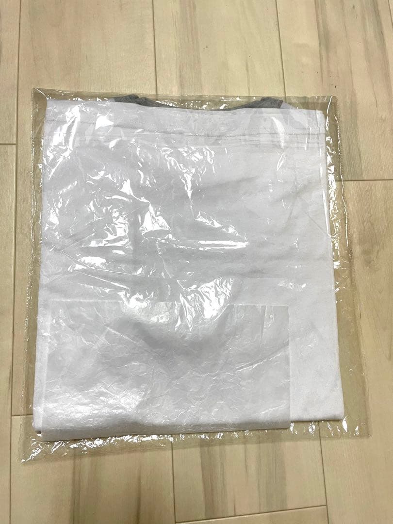 【新品未開封】Age factory リンガーTシャツ ホワイト/Lサイズ