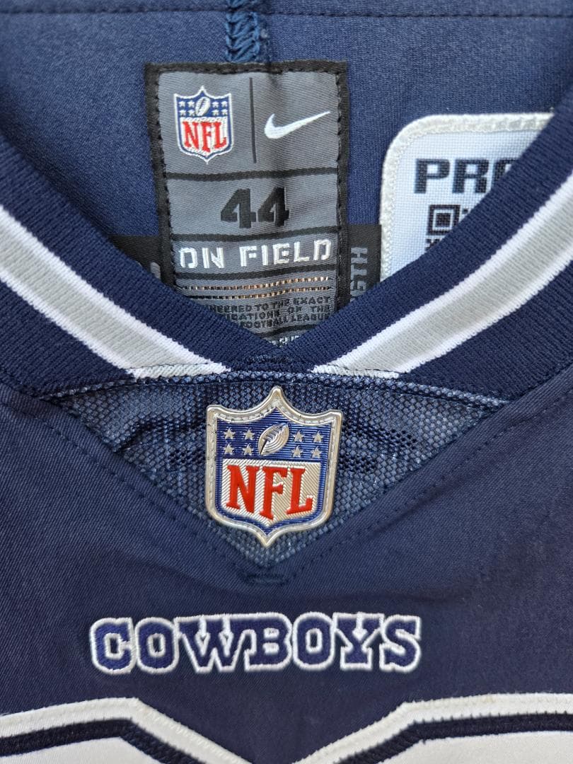 Nike NFL カウボーイズ #89 ゲームジャージ ネイビー 44