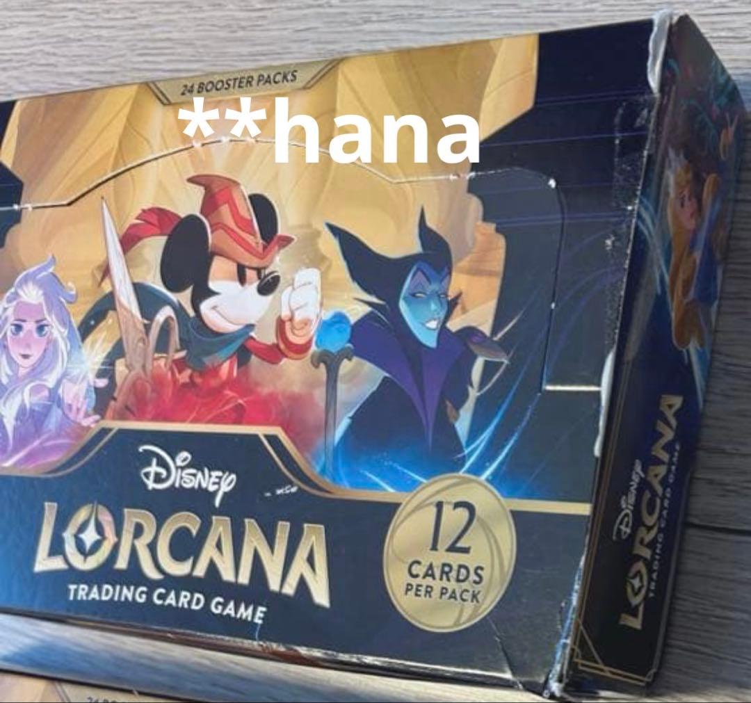 英語版 Lorcana BOX ロルカナ ファーストチャプター ボックス 海外