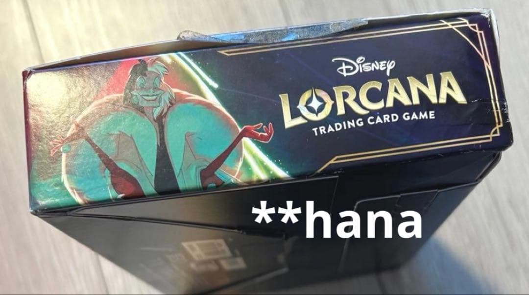英語版 Lorcana BOX ロルカナ ファーストチャプター ボックス 海外