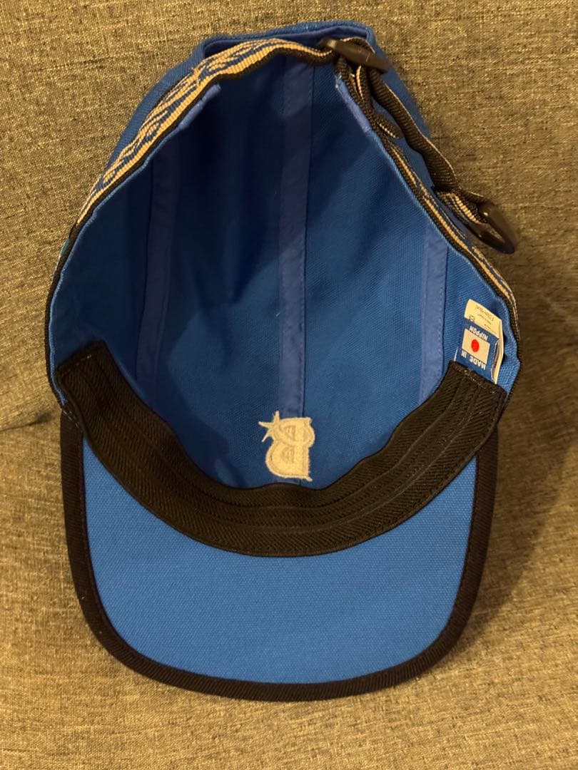 新品レア KAVU×横浜DeNAベイスターズ ストラップキャップ青