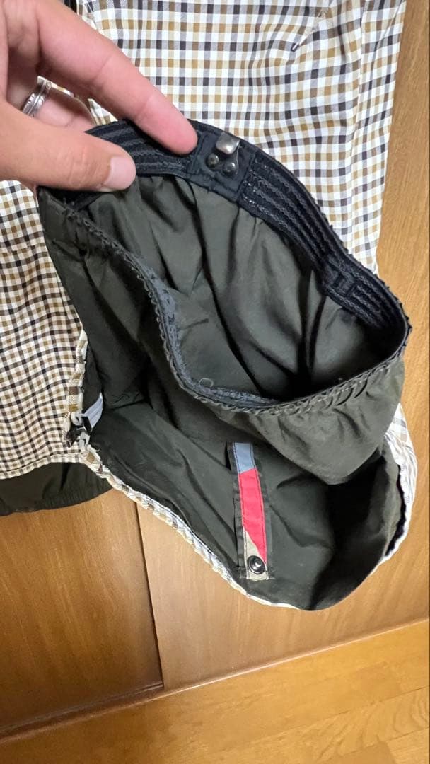 Burton チェック柄 スノーボードパンツ