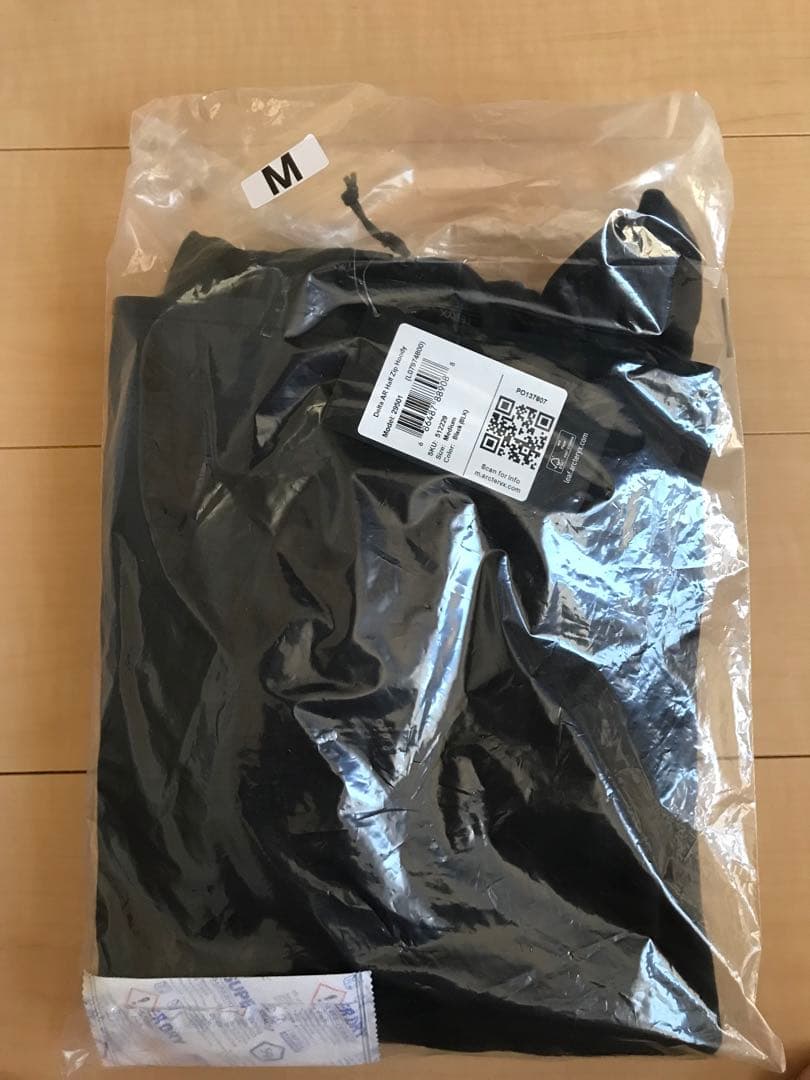 個人装備 DELTA AR 1/2 ZIP NECK HOODY MEN'S Black