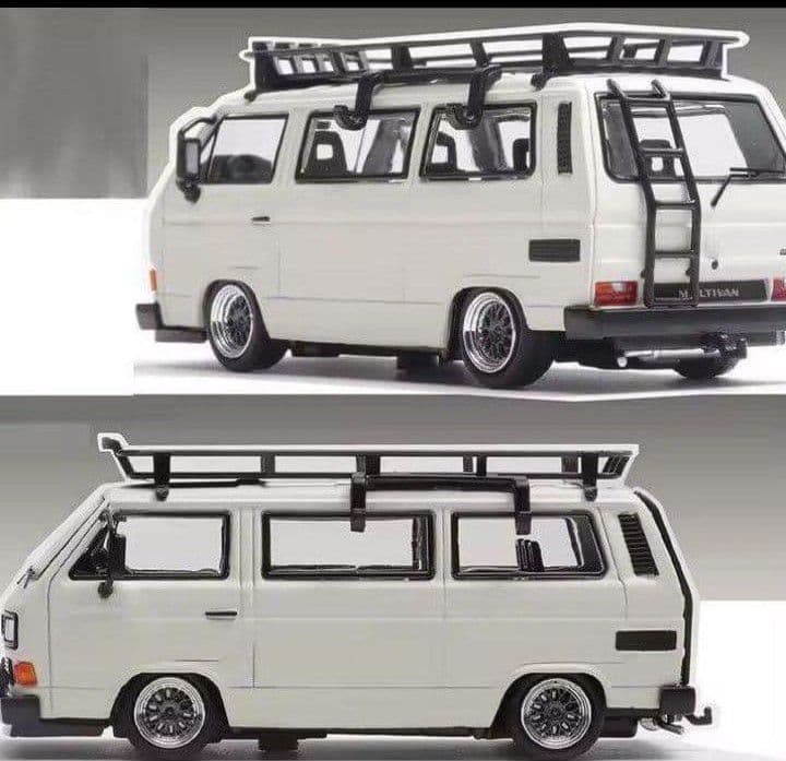 ⚠️在庫僅か■1/64MORTAL【VOLKSWAGEN・T3】ホワイト《新品》