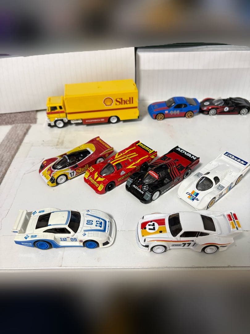 ホットウィールミニカー ポルシェレースカー 12台セット