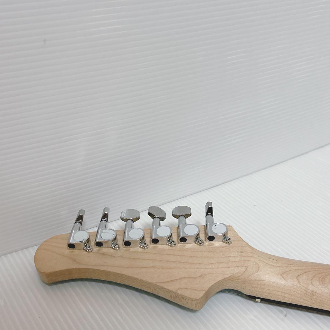 【動作OK】　ストラトタイプ　エレキギター　ブランド不明　現状渡し