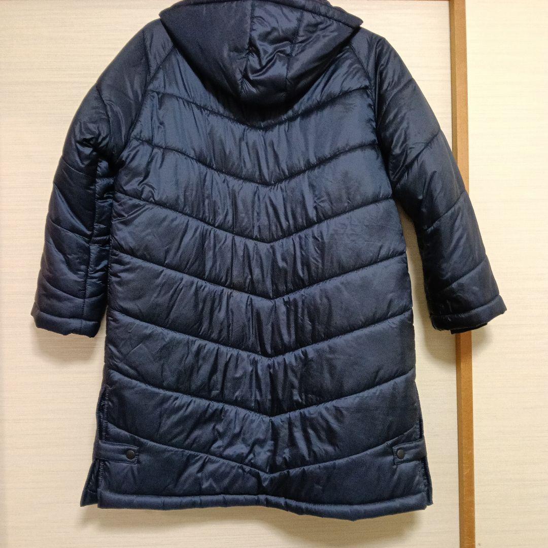 ヒュンメル hummel ネイビーベンチコート ロングコート キッズ 140