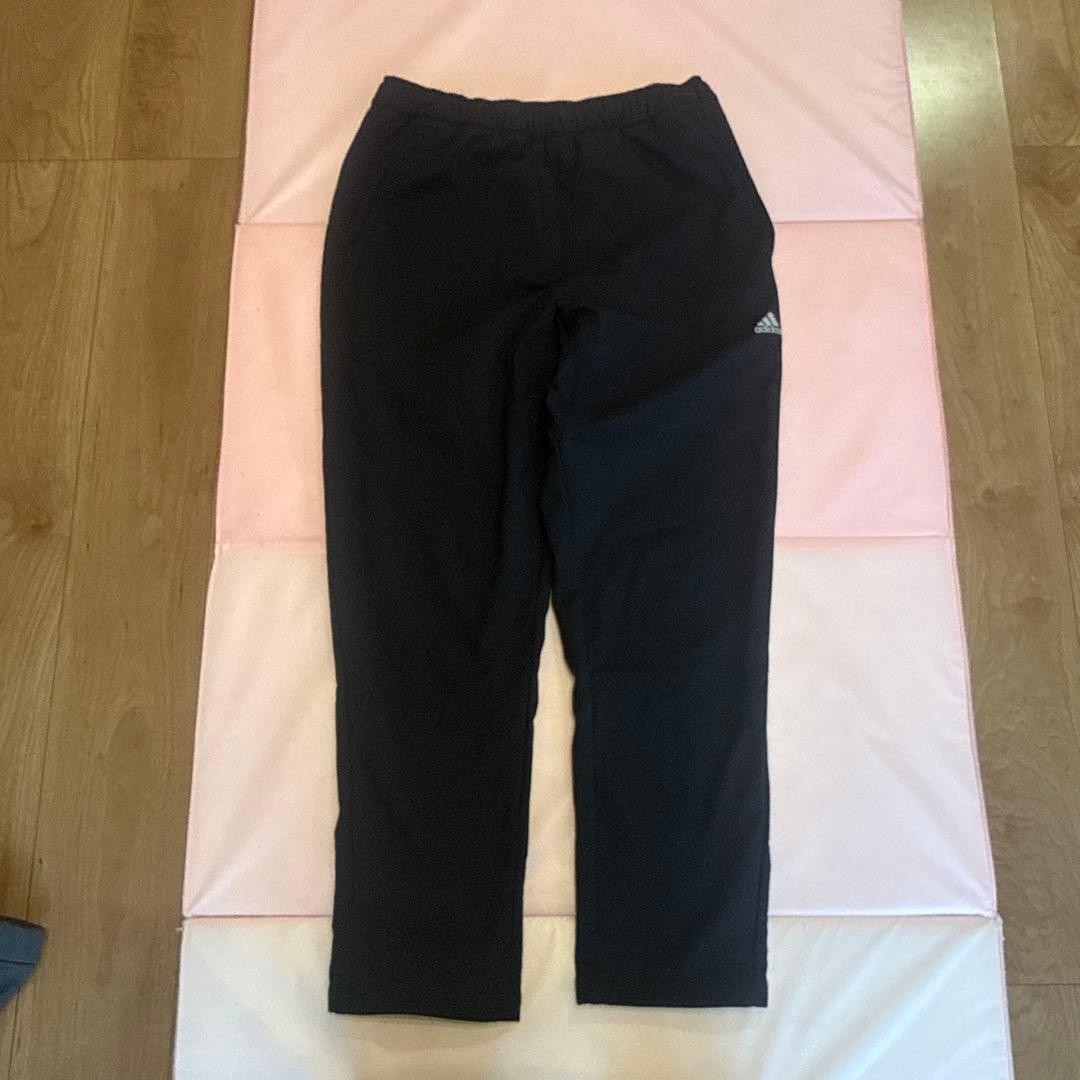 adidas グレーアウター adidas ブラックパンツ 単品購入も可